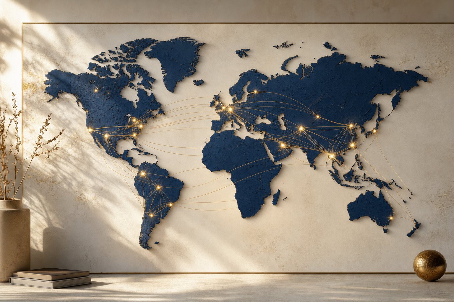 Rede de presença global da Ketsim